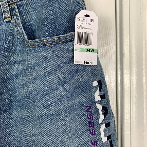 Nautica Mens Relaxed Fit Denim Short Size 34 - Picture 4 of 4